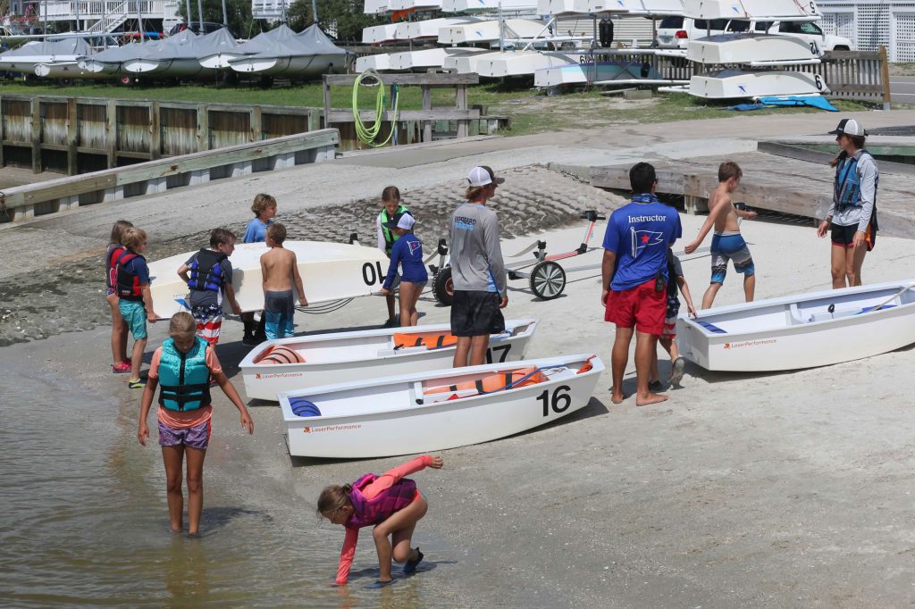 Junior sailors